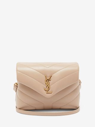 Saint Laurent + Loulou Toy Quilted-Leather Cross-Body Bag