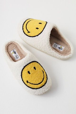 Free People + Smiley Slippers