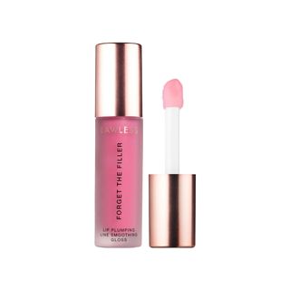 Lawless + Forget The Filler Lip Plumper Line Smoothing Gloss in Daisy Pink
