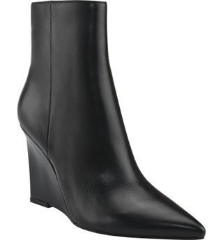 Marc Fisher + Dayna Pointy Toe Wedge Bootie