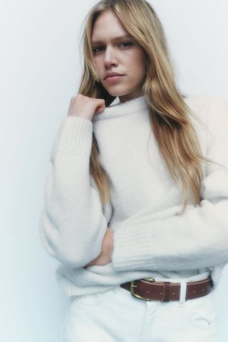 Zara + Soft Feel Knit Sweater