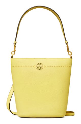 Tory Burch + McGraw Leather Bucket Bag