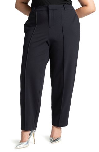 Eloquii + Pintuck Tapered Trousers