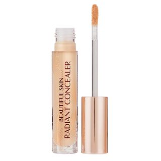 Charlotte Tilbury + Beautiful Skin Medium to Full Coverage Radiant Concealer with Hyaluronic Acid