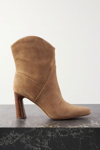 Vince + Harlow Suede Ankle Boots
