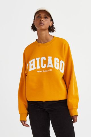 H&M + Crew-Neck Sweatshirt