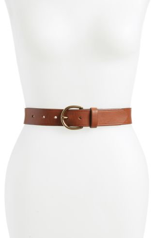 Madewell + Medium Perfect Leather Belt