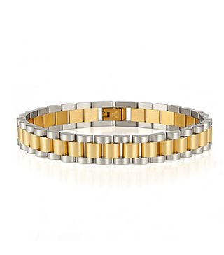 ARSN The Label + Two-Tone Timepiece Link Bracelet