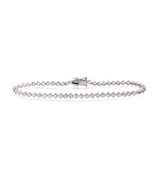 Stone and Strand + Silver White Topaz Tennis Bracelet