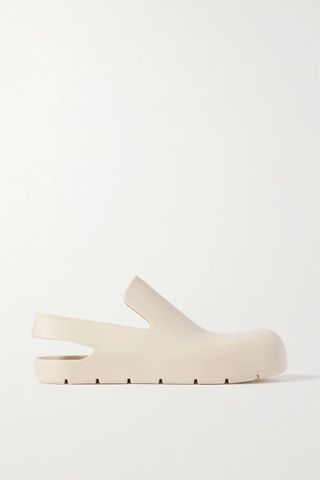 Bottega Veneta + Puddle Rubber Slingback Clogs