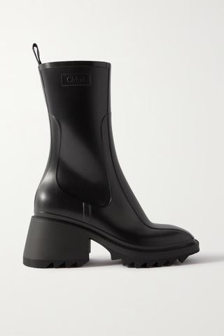 Chloé + Betty Rubber Ankle Boots