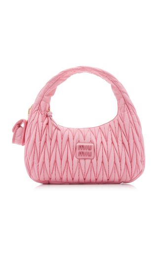 Miu Miu + Matelassé Re-Nylon Shoulder Bag