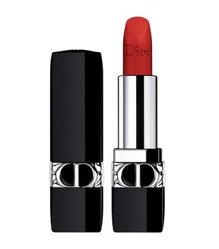 Dior + Rouge Dior Refillable Lipstick in 999 Matte