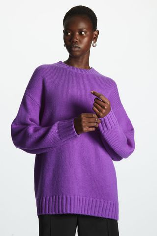 COS + Oversized Cashmere Sweater