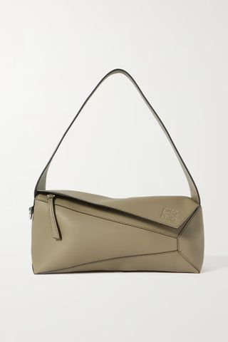 Loewe + Puzzle Medium Leather Shoulder Bag