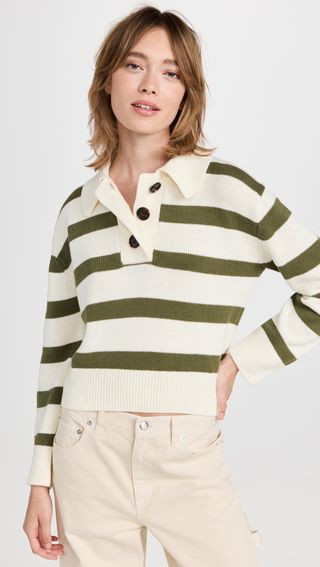 Rails + Shae Polo Sweater