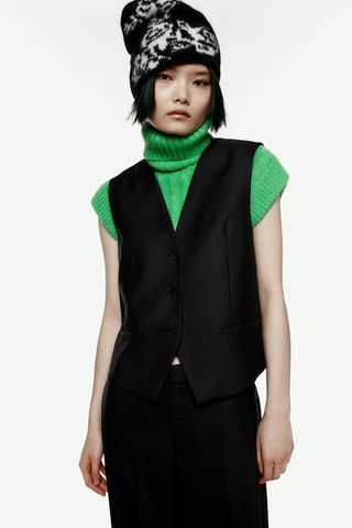 Zara + Straight Vest