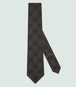 Gucci + Wool Jacquard Tie