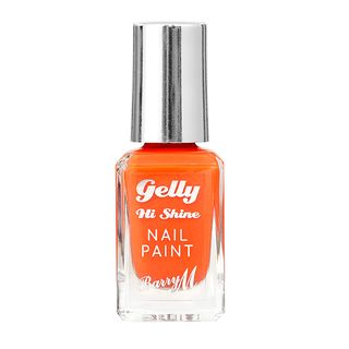 Barry M + Gelly Hi Shine Nail Paint Tangerine 10ml