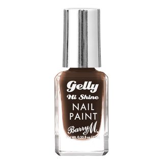 Barry M + Gelly Hi Shine Nail Paint Espresso 10ml
