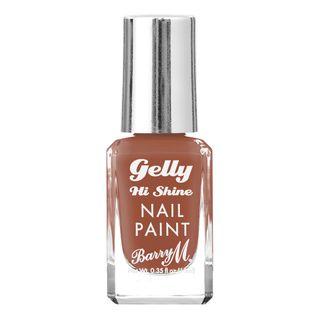 Barry M + Gelly Hi Shine Nail Paint Chai Latte 10ml