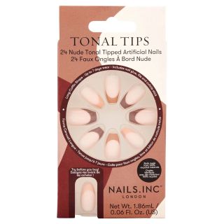 Nails Inc. + Tonal Tips Artificial Nails