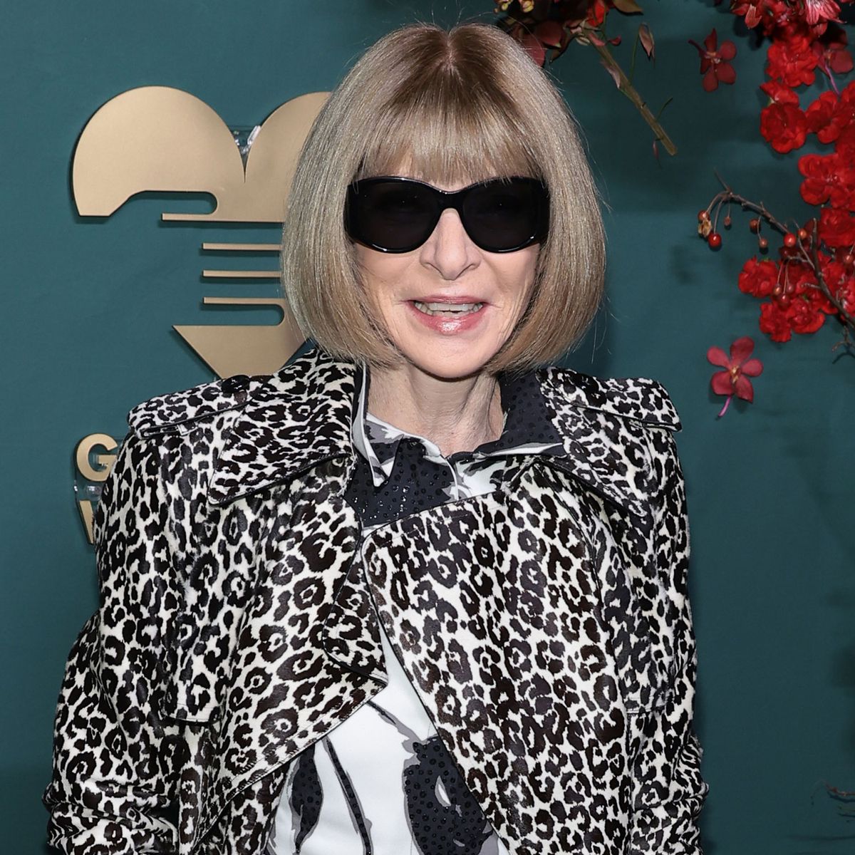 Anna Wintour Broke a Major Fashion Rule With Clashing Prints | Who What ...