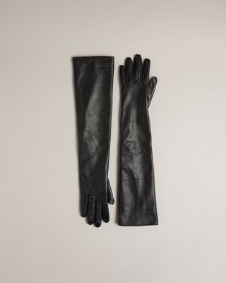 Ted Baker + Long Leather Gloves