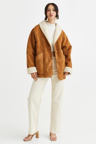 H&M + Fleece-Lined Jacket