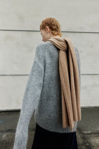 Zara + Basic Knit Scarf