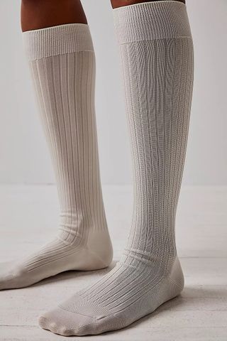 Hansel From Basel + Bemberg Ribbed Knee High Socks