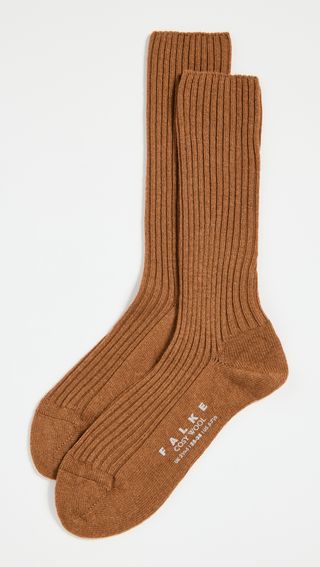 Falke + Cozy Wool Boot Socks