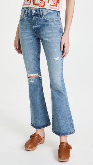 Citizens of Humanity + Emannuelle Low Rise Boot Jeans