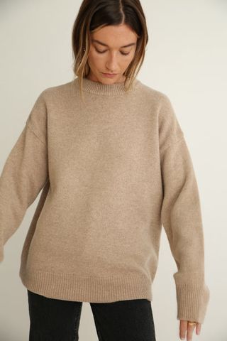 Almina Concept + Oversized Wool/Cash Sweater