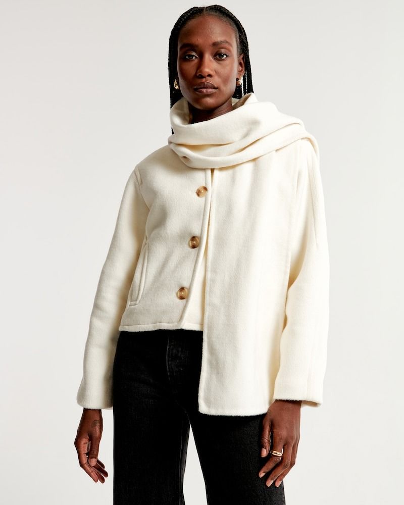 The 18 Best Blanket-Coats, From Scarf-Coats to Fringe | Who What Wear
