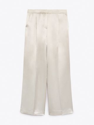Zara + Satin Trousers