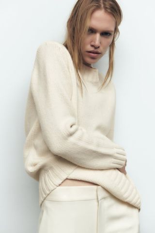 Zara + Wool Boyfriend Sweater