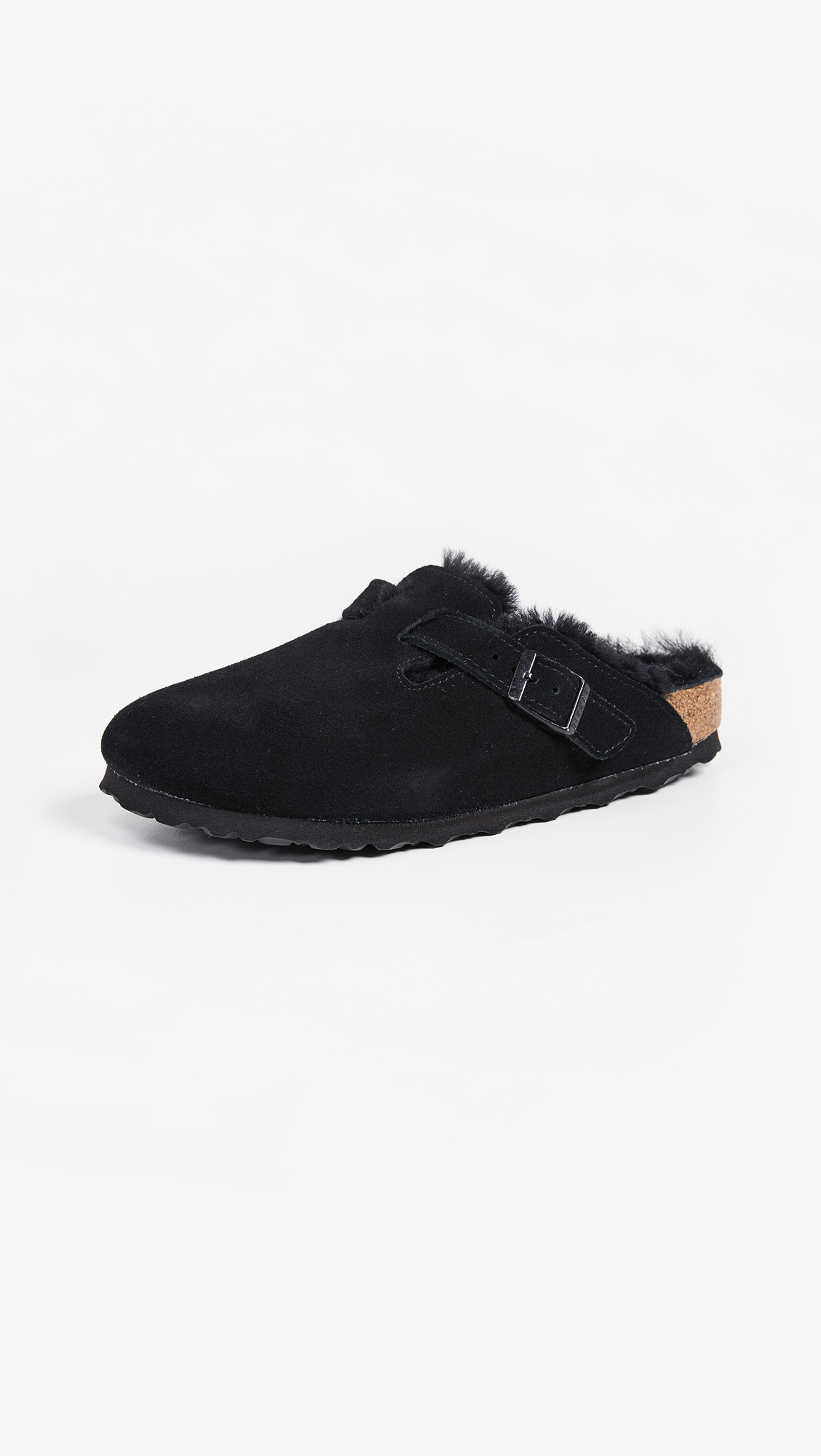 Birkenstock + Boston Shearling Clogs