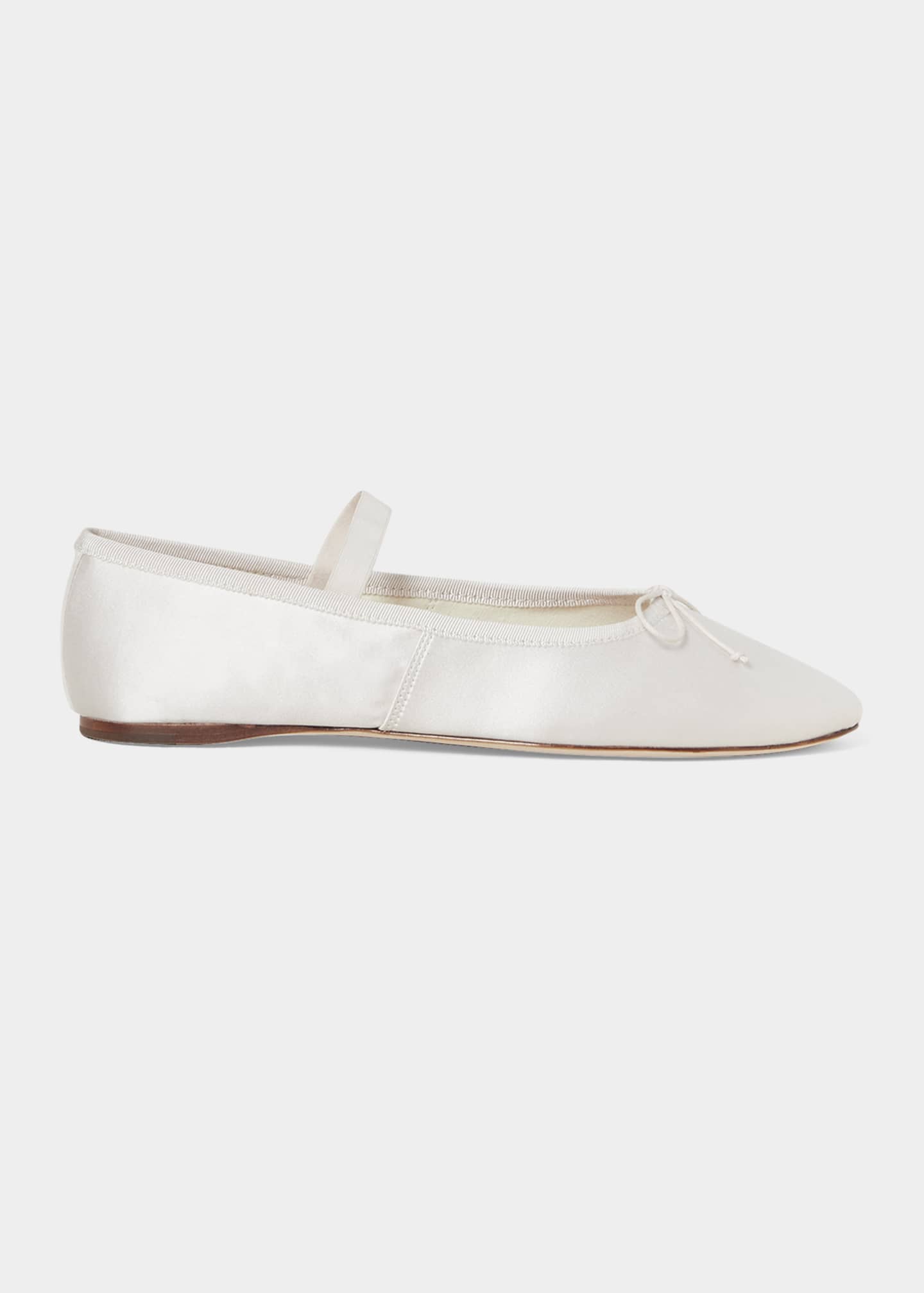 Loeffler Randall + Leonie Silk Ballerina Flats