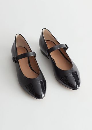 
Other Stories + Classic Mary Jane Ballerina Flats