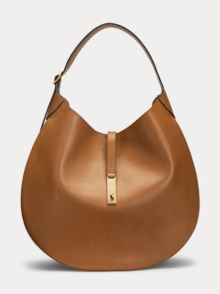 Ralph Lauren + Polo ID Calfskin Shoulder Bag