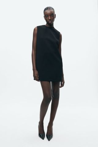 Zara + Collection Sleeveless Short Dress