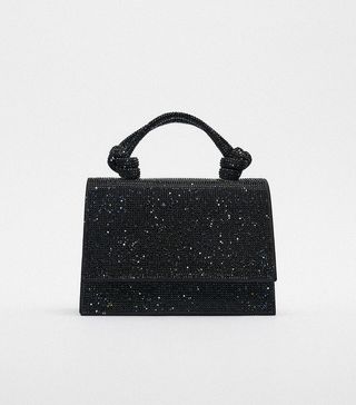 Zara + Sparkly Mini City Bag