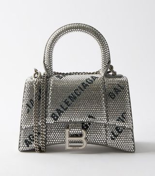 Balenciaga + Hourglass XS Embellished Crossbody Bag