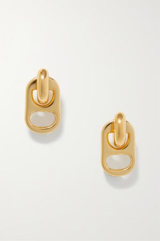 Éliou + Julian Gold-Plated Hoop Earrings
