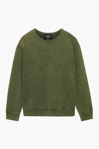 Zara + Washed Sweatshirt Limited Edition