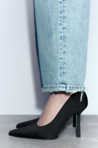 Zara + Aymmetric Heeld Shoes