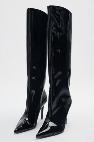 Zara + Heeled Over The Knee Boots