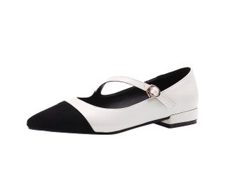 Shodense + Pointed Cap Toe Flats