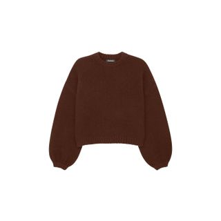 Naadam + Luxe Merino Cashmere Balloon Sleeve Sweater
